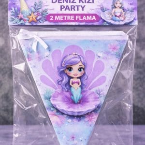 Deniz Kızı Flama Banner 2 m