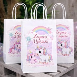 Unicorn Hediye Çantası 8’li