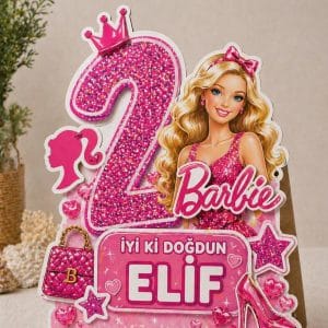 Barbie Afiş Branda (Kişiye Özel)