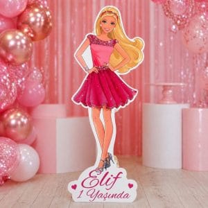 Barbie Maket Dekor Pano (Kişiye Özel)