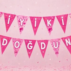 Barbie Flama Banner Seti
