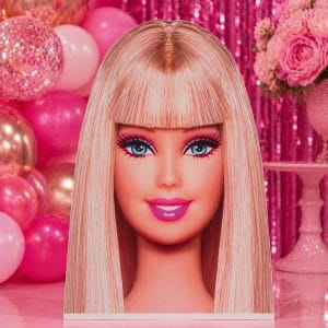 Barbie Arka Fon Dekor Pano