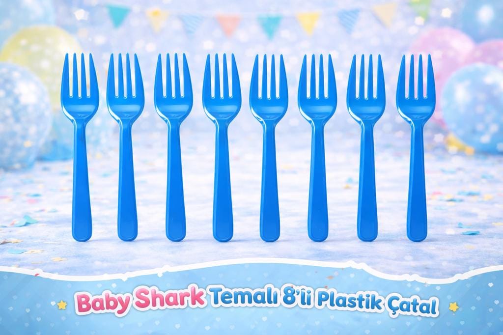 Baby Shark Çatal 8’li