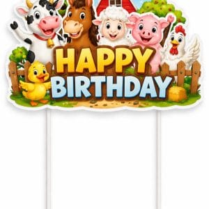Çiftlik Pasta Süsü (Cake Topper)