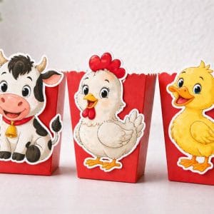 Çiftlik Popcorn Kutusu 8’li