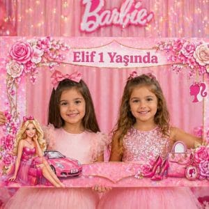 Barbie Fotoğraflı Afiş (Kişiye Özel)