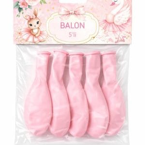 Kuğu Balerin Balon 5’li Set
