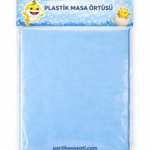 Mavi Masa Örtüsü (Baby Shark Uyumlu)