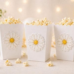 Papatya Popcorn Kutusu