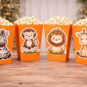 Safari Popcorn Kutusu – 8’li