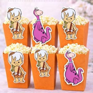 Taş Devri Popcorn Kutusu 8’li